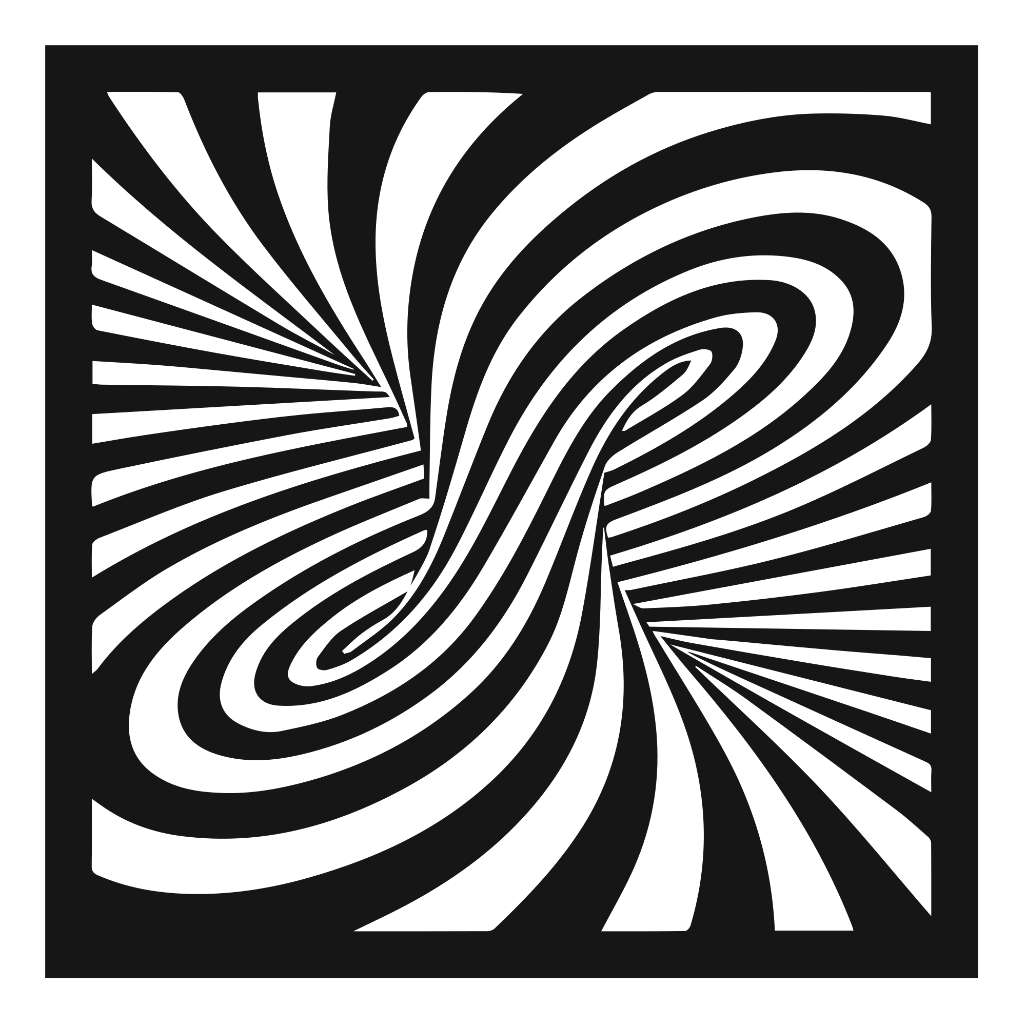 Mind Bend - laser-cut metal wall art