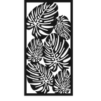 Monstera - laser-cut metal wall art