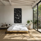 Night Garden - laser-cut metal wall art