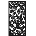 Oak Drift - laser-cut metal wall art