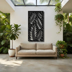 Olive Spray - laser-cut metal wall art