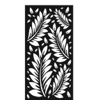 Olive Spray - laser-cut metal wall art