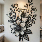Open Field - laser-cut metal wall art