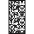 Palm Twist - laser-cut metal wall art
