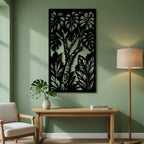 Palms Up - laser-cut metal wall art