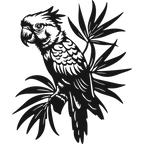 Riot Feathers - laser-cut metal wall art