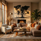 Rooted Everywhere - laser-cut metal wall art