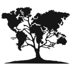 Rooted Everywhere - laser-cut metal wall art