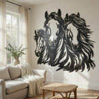 Run Deep - laser-cut metal wall art