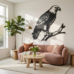 Sharp Watch - laser-cut metal wall art