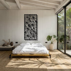 Spoke Garden - laser-cut metal wall art