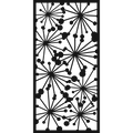 Spoke Garden - laser-cut metal wall art