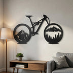 Summit Chaser - laser-cut metal wall art