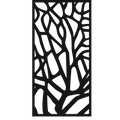 Thorn Maze - laser-cut metal wall art