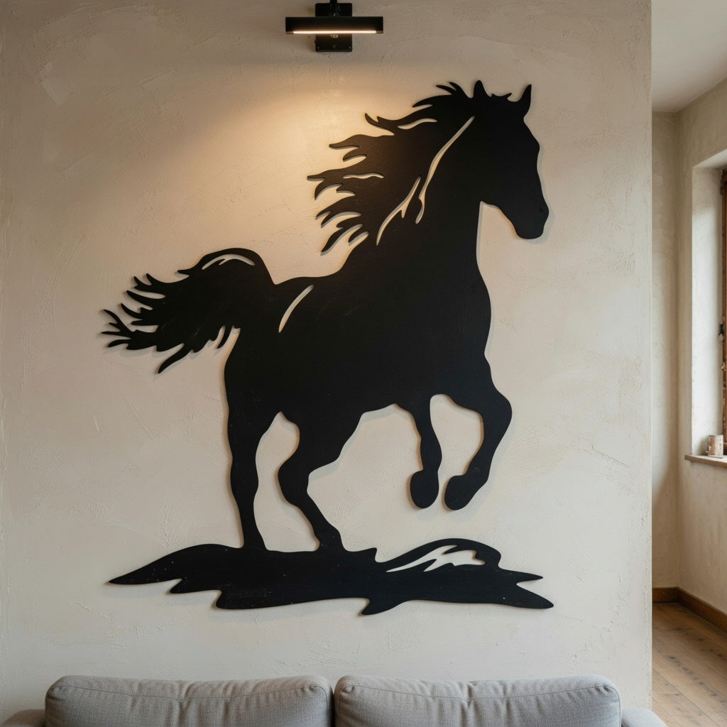 Thunder Loose - laser-cut metal wall art
