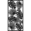Tropic Bloom - laser-cut metal wall art
