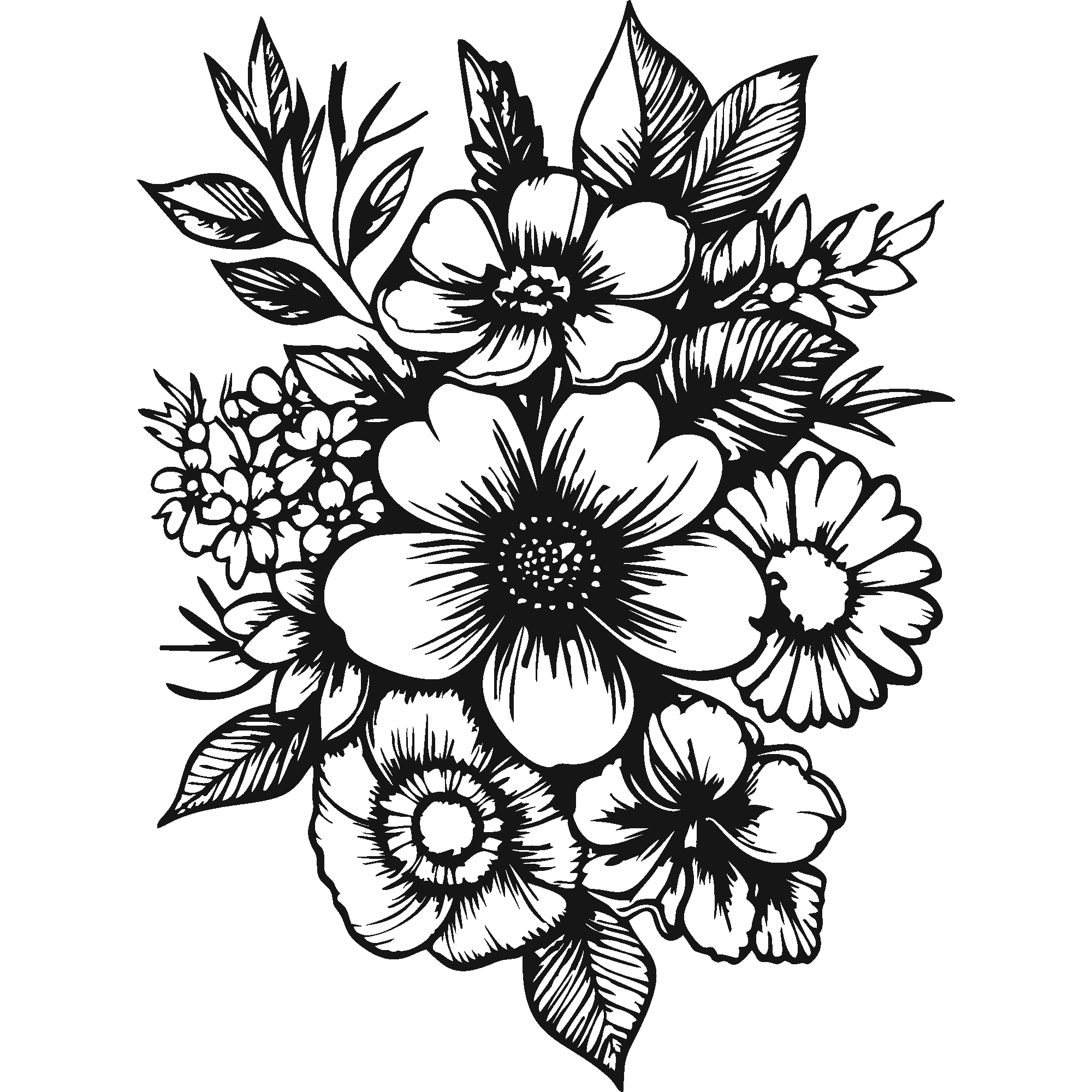 Wildly Soft - laser-cut metal wall art