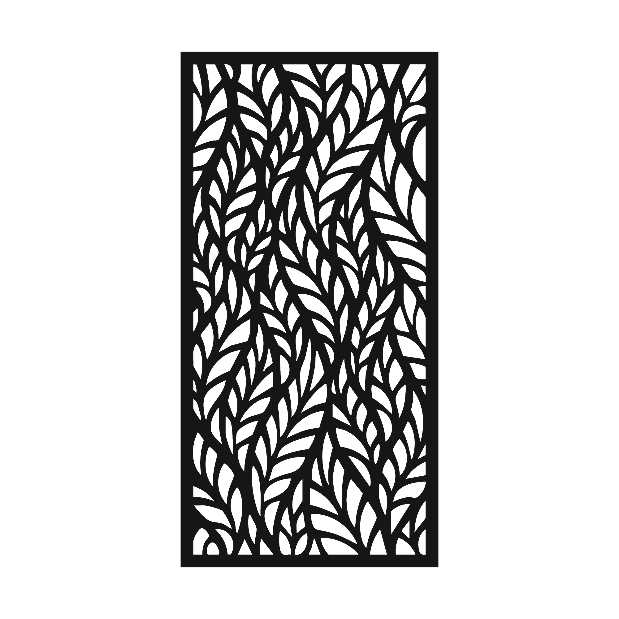 Willow Flow - laser-cut metal wall art