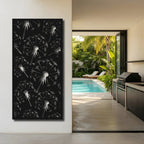Wish Scatter - laser-cut metal wall art