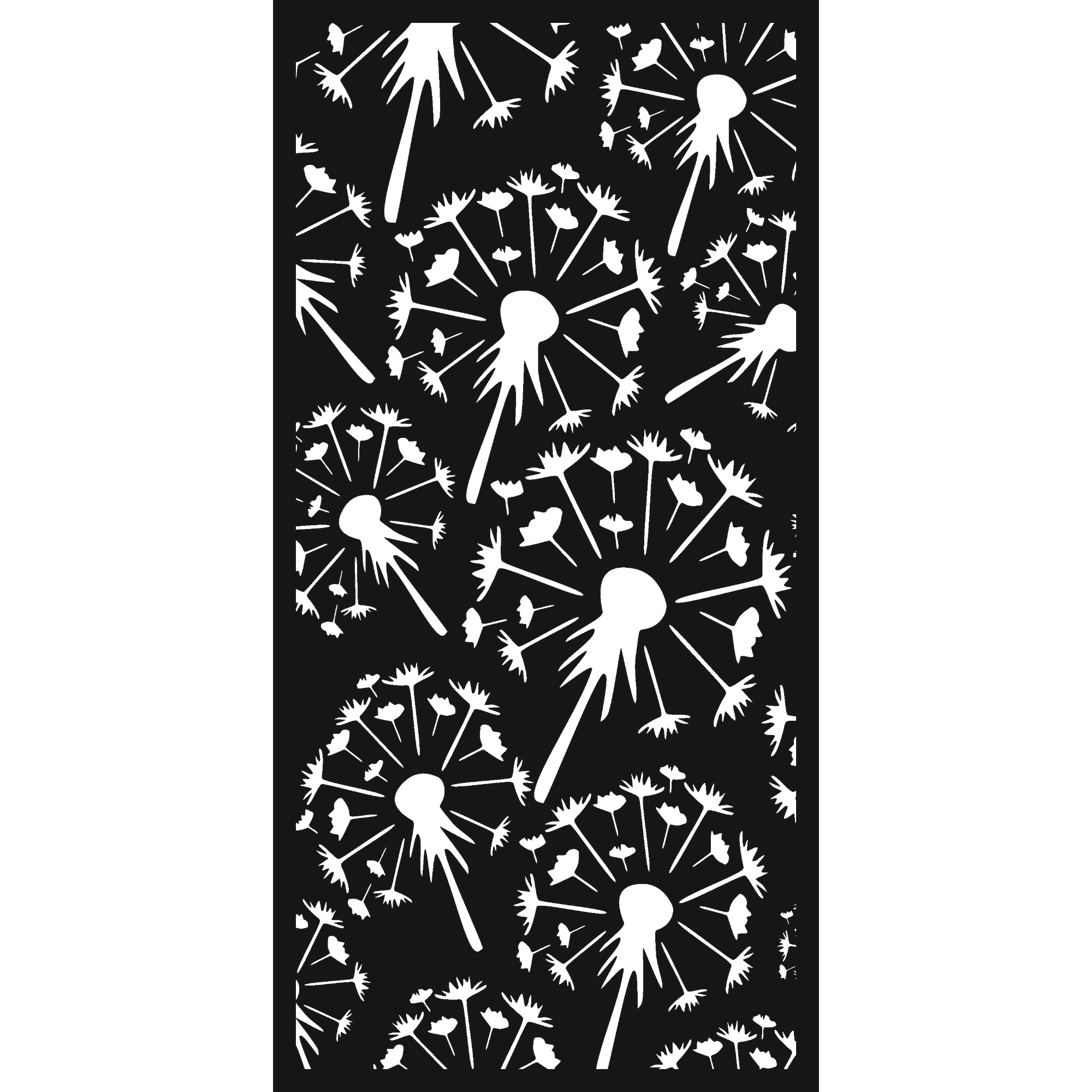 Wish Scatter - laser-cut metal wall art