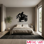 Trail Blazer - laser-cut metal wall art