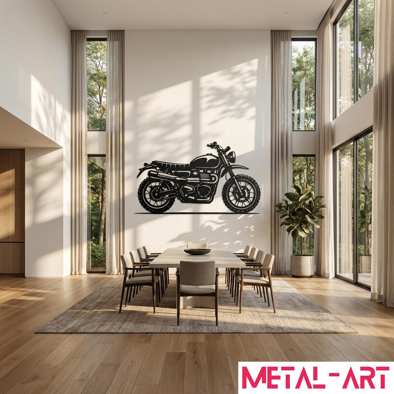 The Classic - laser-cut metal wall art